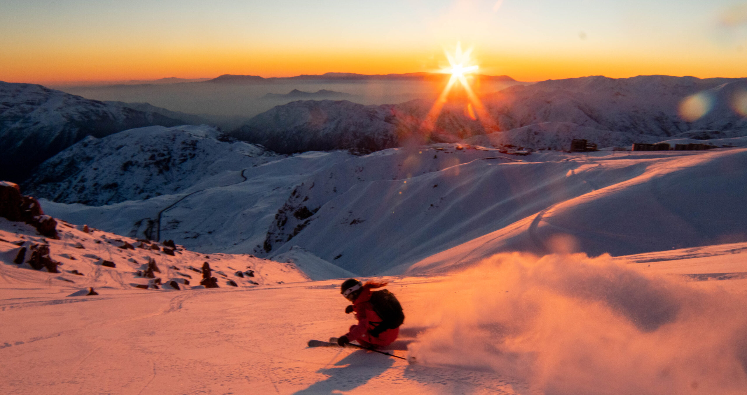 Backcountry skiing 